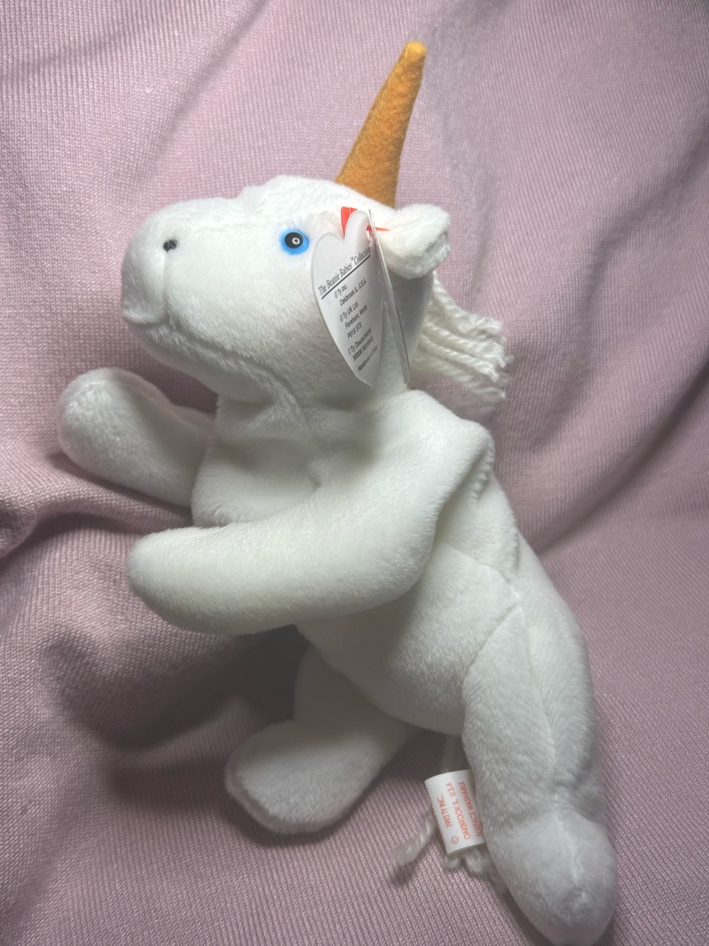 Ty Beanie Baby Mystic the Unicorn Plush Toy